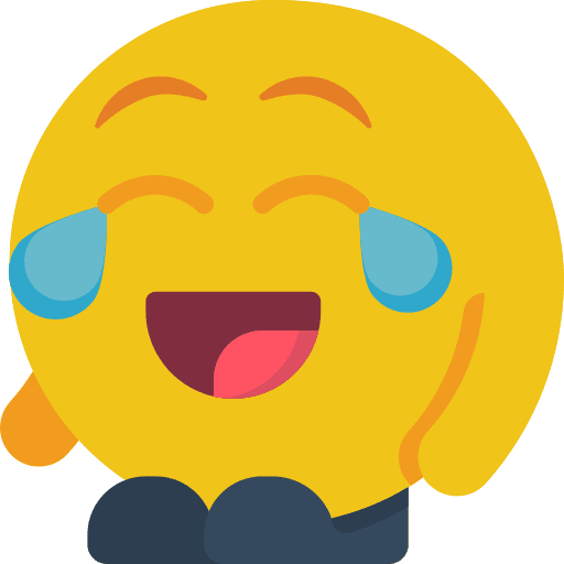 Laughing emoticons smileys people icon