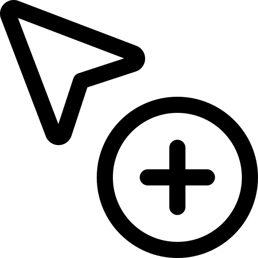 Add selection pointer interface add selection icon