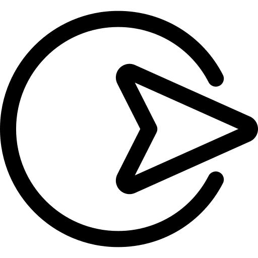 Right multimedia right arrows icon