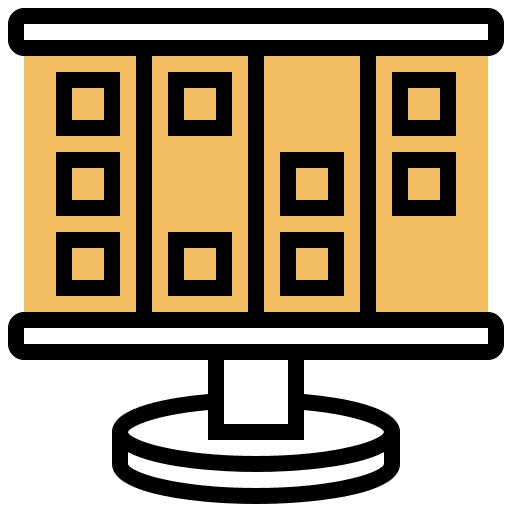 Planning presentation business ui icon