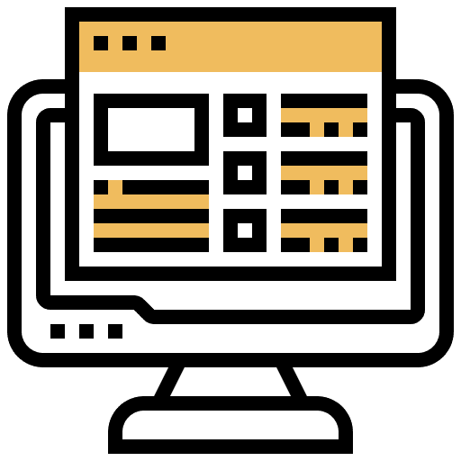 Task list computer website criteria icon