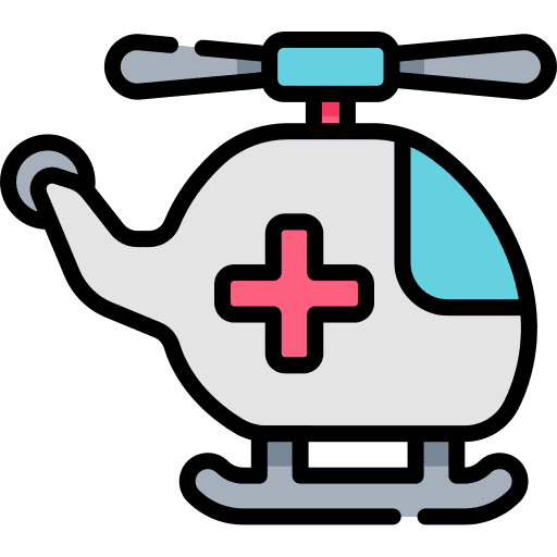 Helicopter transportation aircraft helicopter icon