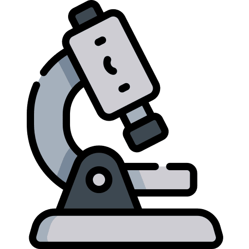 Microscope scientific microscope observation icon