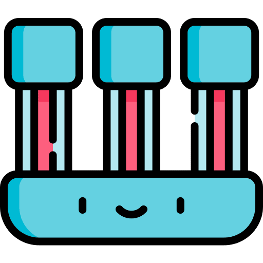 Blood test healthcare and medical medical blood test icon