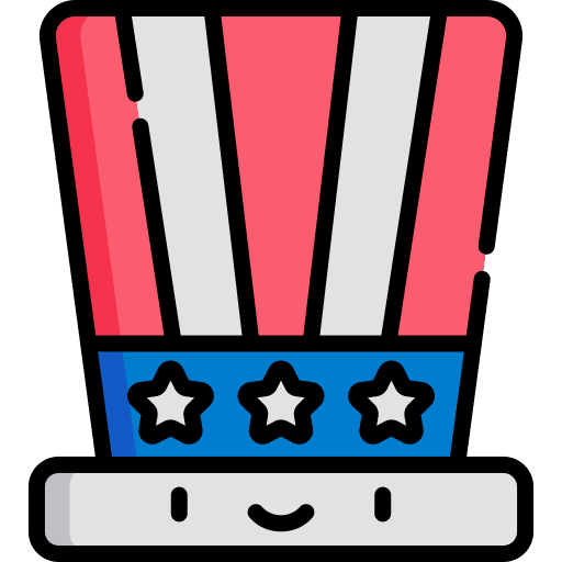 Hat american july fashion icon