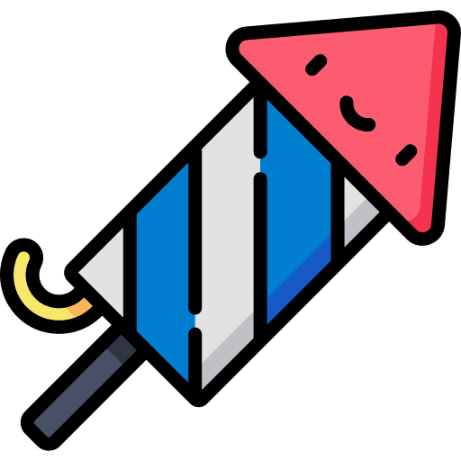 Firework fireworks party celebration icon