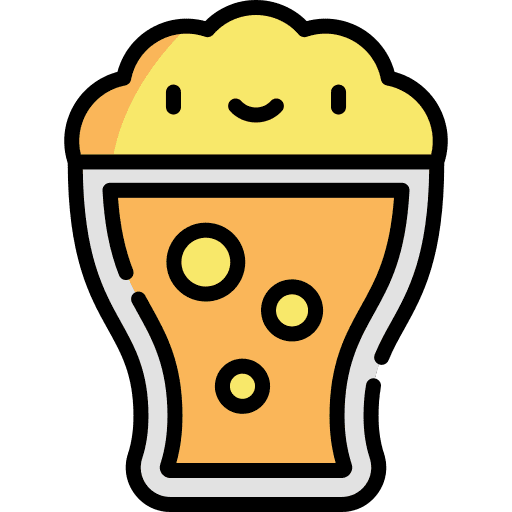 Beer beverage glass bar icons icon