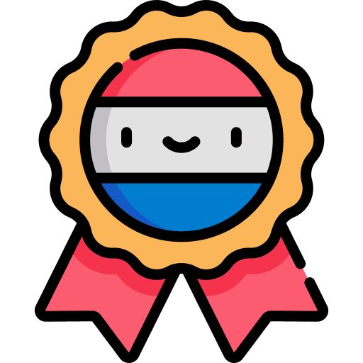 Medal sports and competition quality winner icon