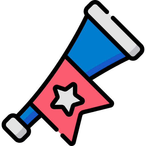 Trumpet orchestra medieval emblem icon