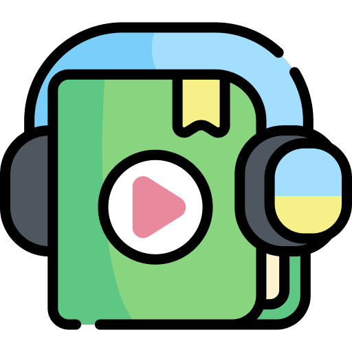 Audiobook audiobook education study icon
