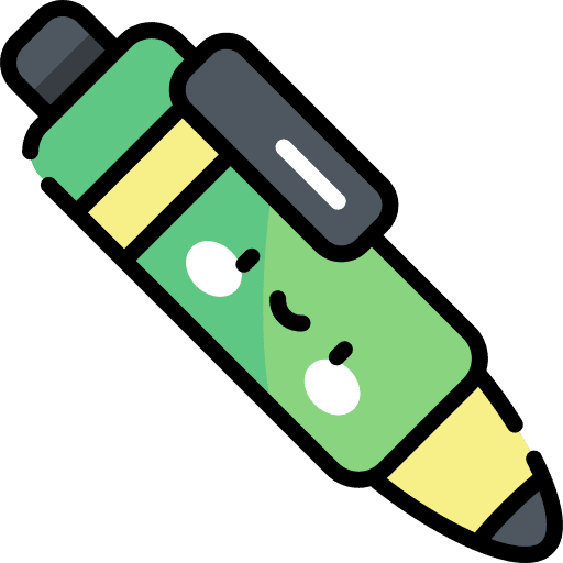 Pen office material school material pencil icon