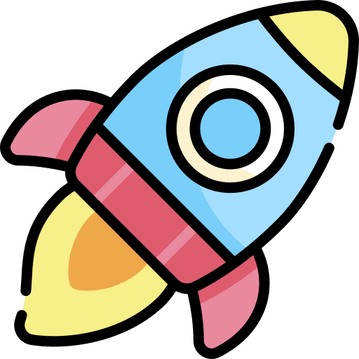 Rocket transportation rocket transport icon