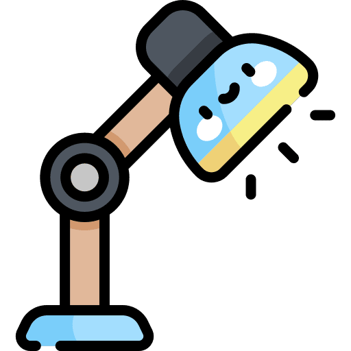 Desk lamp lamp desk lamp illumination icon