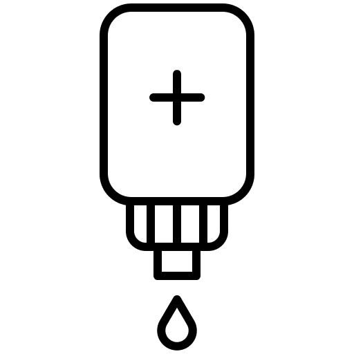 Intravenous saline drip medical transfusion intravenous icon