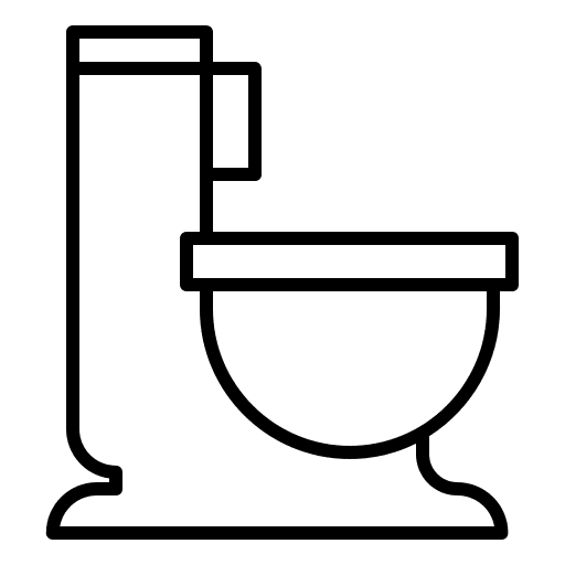 Wc healthcare and medical sanitary bathroom icon