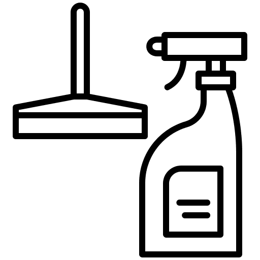 Window cleaner water spray window cleaner healthcare and medical icon