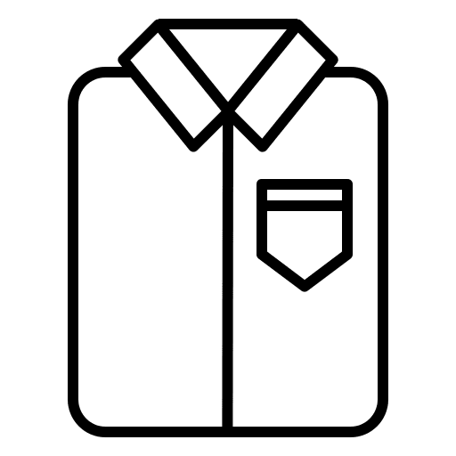 Ironed shirt ironed clothes icon