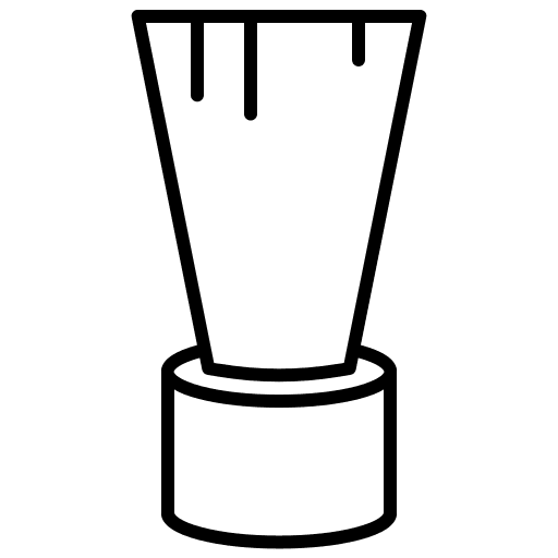 Shaving brush foam male hair salon icon