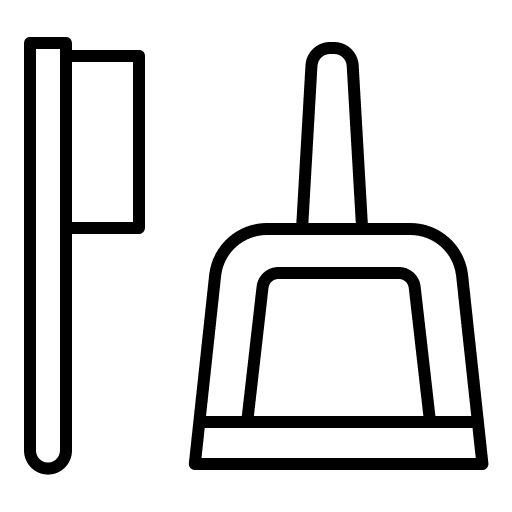 Brush wash broom washing icon