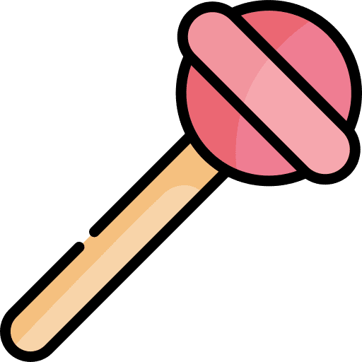 Candy food lollipop food and restaurant icon