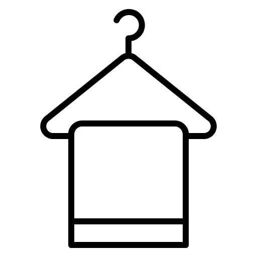 Towel towel dry wiping icon