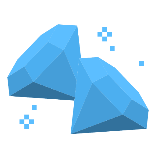 Diamond precious stone unbreakable miscellaneous icon