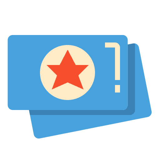 Card game card element icon