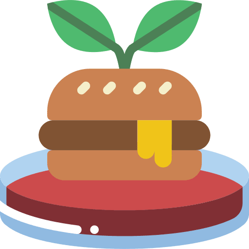Burguer ecology and environment burguer plant icon