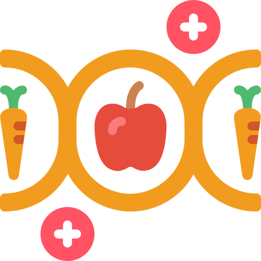 Gmo food ecology and environment gmo plant icon