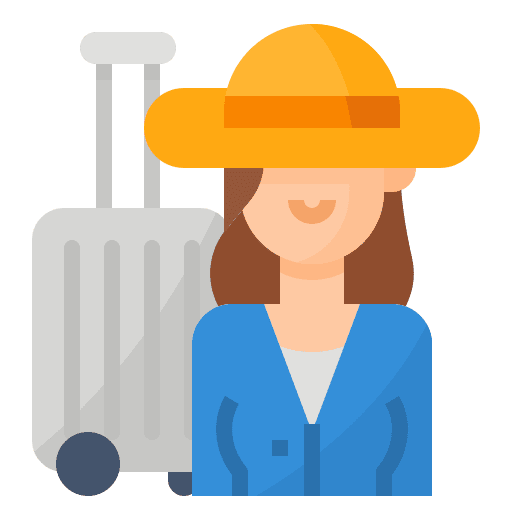 Traveller avatar lifestyle hobbies icon