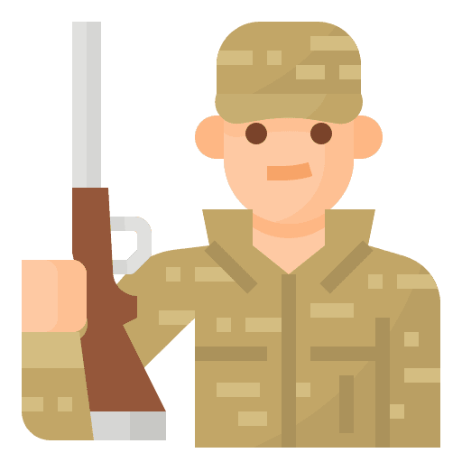 Hunter hunter people free time icon