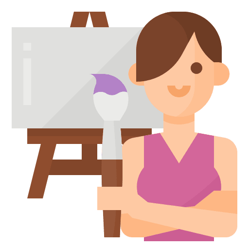 Painter lifestyle hobbies painter icon