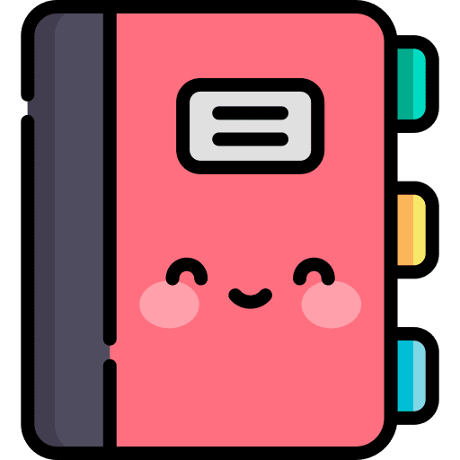 Agenda address book business book icon