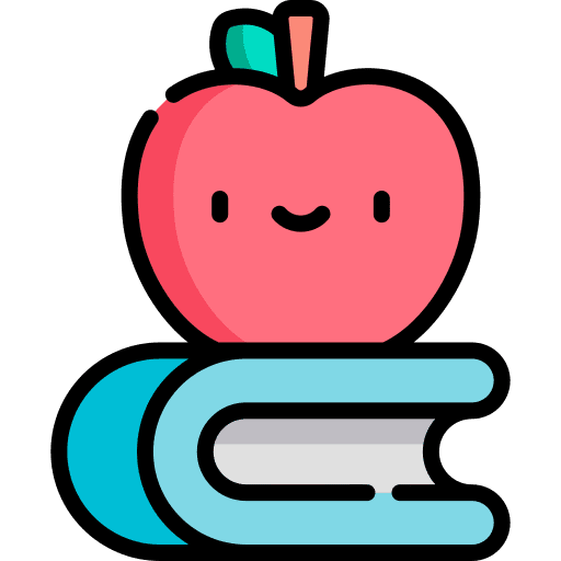 Apple education apple study icon
