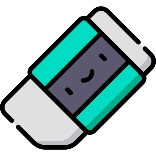 Eraser remove clean eraser icon