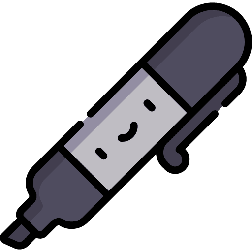 Marker pen marker writing icon