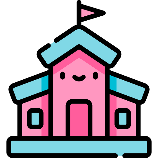 School school monuments university icon