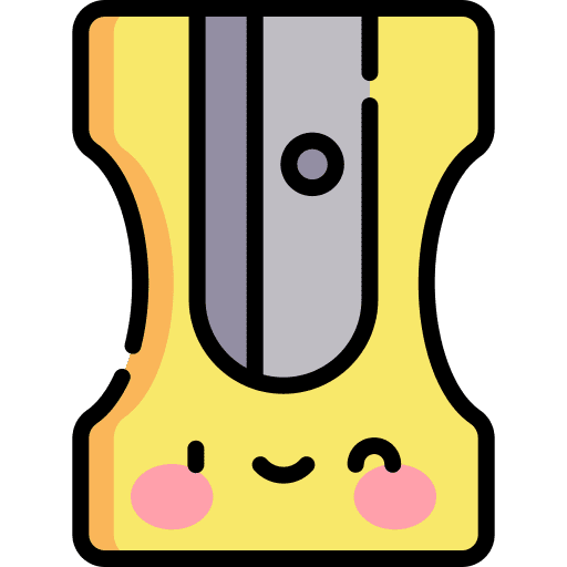 Sharpener pencil education sharpener icon