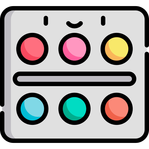 Watercolors watercolor watercolors art and design icon