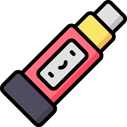 Glue stick handcraft stick glue stick icon