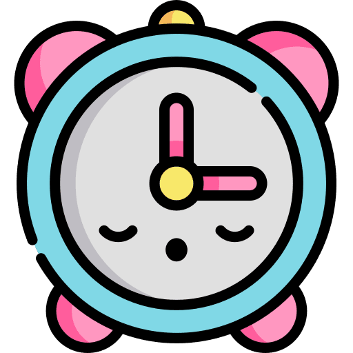Alarm timer alarm time icon