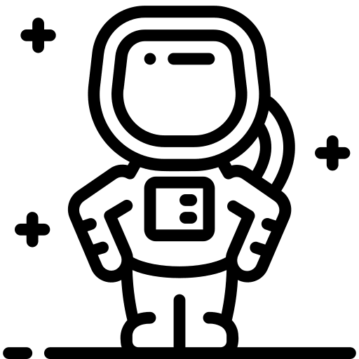 Astronaut occupation astronaut profession icon