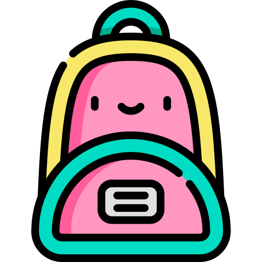 Backpack backpack luggage bags icon