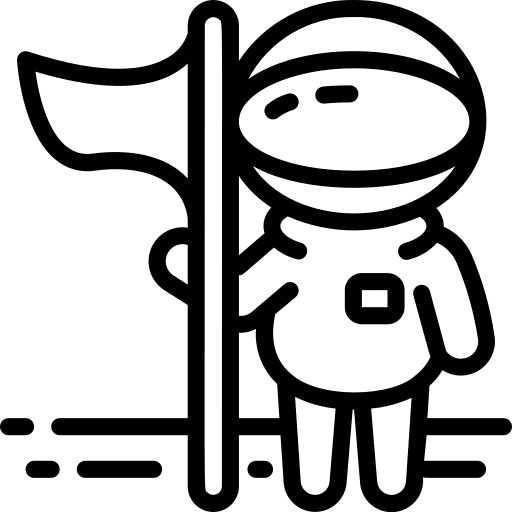 Astronaut people occupation profession icon