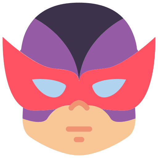 Superhero superhero user avatar icon