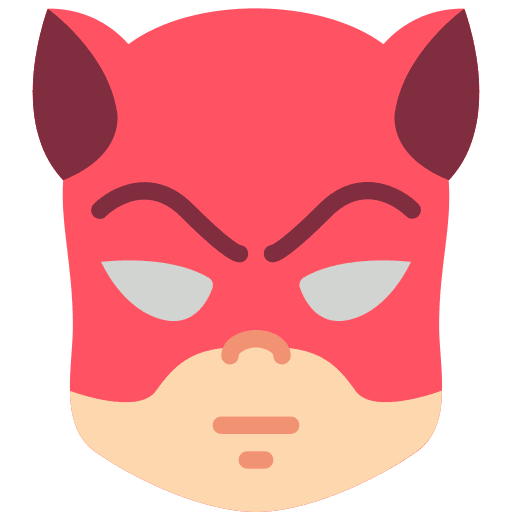 Superhero superpower superhero avatar icon