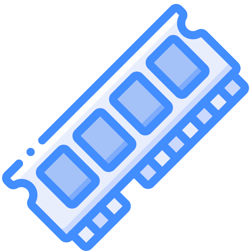 Ram technology ram processor icon