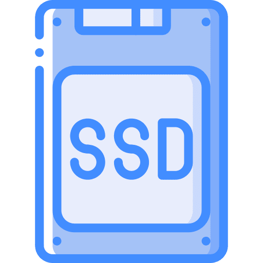 Ssd technology electronics computer icon