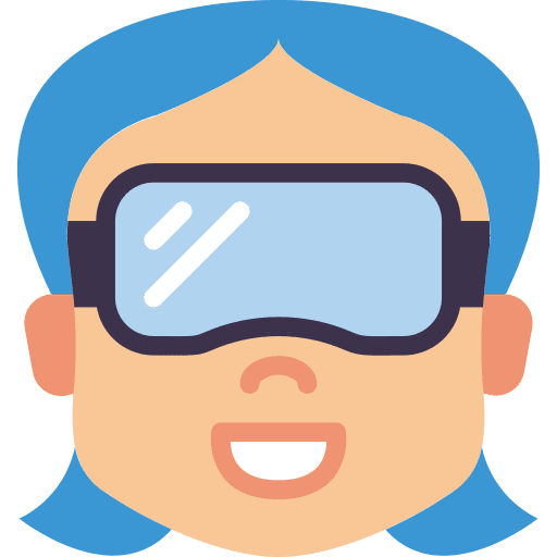 Superhero user character woman icon