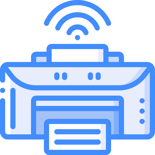 Printer electronics technology print icon